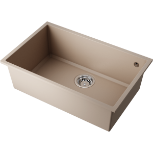 кухонная мойка - Omoikiri Tedori 66-U-SA Tetogranit/бежевый