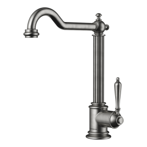 смеситель для кухни - Omoikiri Toshima-SI латунь/античное серебро