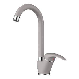 смеситель для кухни - Omoikiri Umi-GR латунь/leningrad grey