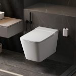 Унитаз ABBER Rechteck AC1202P подвесной белый с импульсным смывом