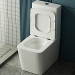 Унитаз ABBER Rechteck AC1210T компакт белый, безободковый, смыв торнадо