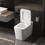 Унитаз ABBER Rechteck AC1213P приставной белый с импульсным смывом