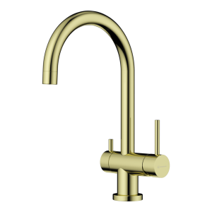 смеситель для кухни - Omoikiri Yamada-LG латунь/светлое золото