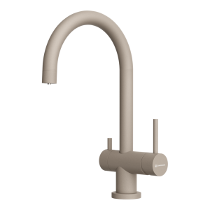 смеситель для кухни - Omoikiri Yamada-P-SA латунь/бежевый