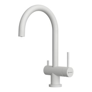 смеситель для кухни - Omoikiri Yamada-P-WH латунь/белый