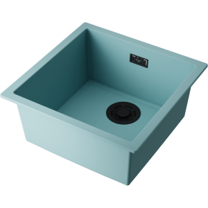 кухонная мойка - Omoikiri Yamakawa 45-U/I-AZ Artceramic/azur blue