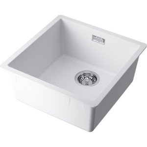 кухонная мойка - Omoikiri Yamakawa 45T-Integra-WH Tetogranit/белый