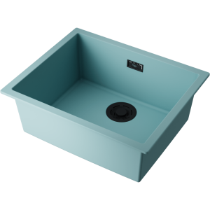 кухонная мойка - Omoikiri Yamakawa 55-U/I-AZ Artceramic/azur blue