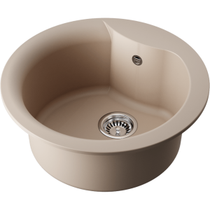 кухонная мойка - Omoikiri Yasugata 48R-SA Tetogranit/бежевый