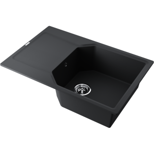 кухонная мойка - Omoikiri Yonaka 78-LB-BL Artgranit/черный