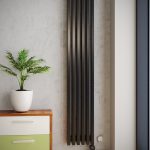 Трубчатый электрический радиатор WarmDesign Omega Е 30х60 высотой 1200 мм., шириной 480 мм.  / 10 секц.,  вертикально