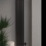 Трубчатый электрический радиатор WarmDesign Orion 42 Е высотой 1200 мм., шириной 292 мм.  / 6 секц.,  вертикально