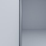Трубчатый Радиатор VELAR S 2250 V — 2 БП RAL9016 высотой 2250 мм.   / 2 секц.,  шириной 80 мм., вертикально, боковое