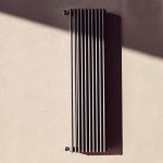 VELAR, Трубчатый радиатор 4090 — 43 секции, 4 — трубный, нижнее подключение 50 мм V50 1/2 с вентилем ВхШхГ: 900х1935х140
