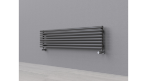 Трубчатый радиатор KZTO Ellipse P H 1 1000-12 / 12 секц., 1-трубный, высотой 541 мм., шириной 1060 мм., боковое подключение,