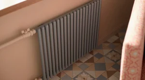 Гармония С25 N 1-1000-11 / 11 секц.,   1-трубный, высотой 1048 мм., шириной 386 мм., боковое подключение, цвет белый