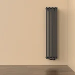 Трубчатый радиатор KZTO QUADRUM 50 V 750-23 / 23 секц., высотой 833 мм., шириной 921 мм., боковое подключение,