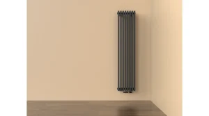 Трубчатый радиатор KZTO QUADRUM 50 V 1000-18 / 18 секц., высотой 1083 мм., шириной 721 мм., боковое подключение,