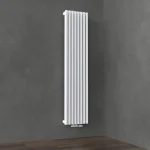 Трубчатый радиатор KZTO QUADRUM 50 V 750-23 / 23 секц., высотой 833 мм., шириной 921 мм., боковое подключение,