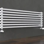 Трубчатый радиатор KZTO QUADRUM NEO 50 H 750-5 / 5 секц., высотой 223 мм., шириной 833 мм., нижнее подключение,