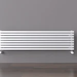 Трубчатый радиатор KZTO QUADRUM 30 H 2 750-5 / 5 секц., 2-трубный, высотой 201 мм., шириной 813 мм., боковое подключение,