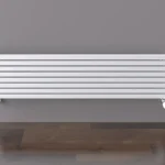 Трубчатый радиатор KZTO QUADRUM 30 H 2 750-5 / 5 секц., 2-трубный, высотой 201 мм., шириной 813 мм., боковое подключение,