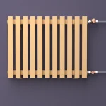 Трубчатый радиатор KZTO QUADRUM 40 V 500-3 / 3 секц., высотой 580 мм., шириной 181 мм., боковое подключение,
