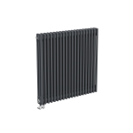 Трубчатый дизайн-радиатор ТеплофортТР 2057-17 секц., высотой 575 мм., шириной 1105 мм., боковое подключение, цвет белый