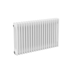 Трубчатый дизайн-радиатор ТеплофортТР 2030-13 секц., высотой 305 мм., шириной 845 мм., боковое подключение, цвет белый