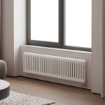 Трубчатый радиатор Rifar Tubog 3047-46 секц., высотой 465 мм., шириной 2116 мм., нижнее подключение, цвет: (белый/антрацит/титан на выбор)