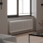 Трубчатый радиатор Rifar Tubog 3057-40 секц., высотой 565 мм., шириной 1840 мм., боковое подключение, цвет: (белый/антрацит/титан на выбор)