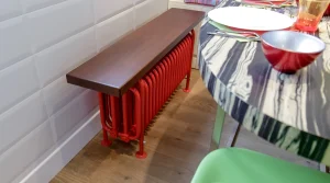 Дизайн-радиатор (скамейка) KZTO Завалинка РС 4-300-21 высотой 530 мм., шириной 1100мм.,