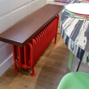 Дизайн-радиатор (скамейка) KZTO Завалинка РС 4-300-14 высотой 530 мм., шириной 800мм.,