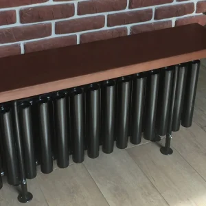 Дизайн-радиатор (скамейка) KZTO Завалинка Гармония 2-300-15 высотой 565 мм., шириной 1300мм.,