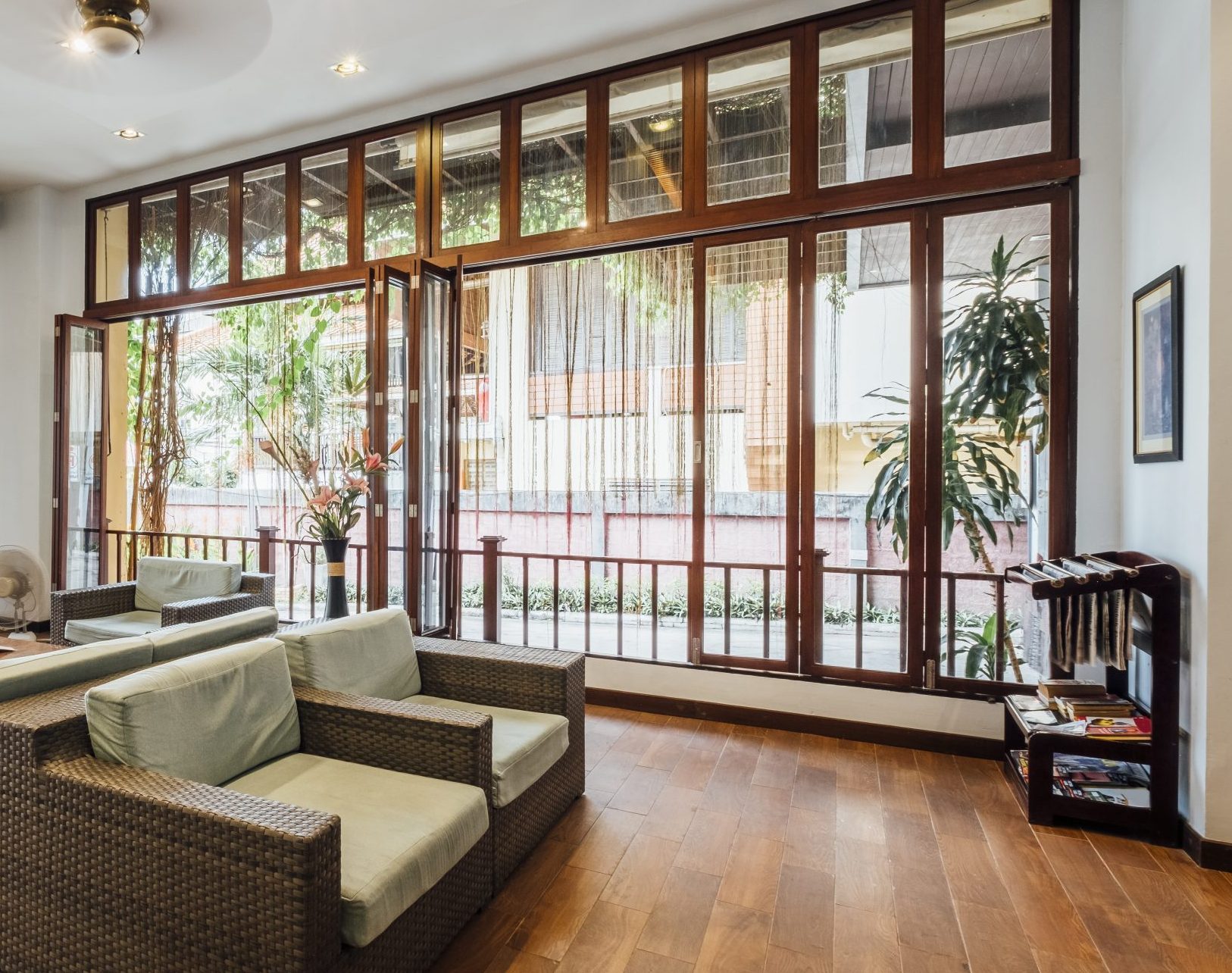 Частный дом с панорамными окнами