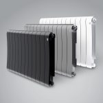 Биметаллический радиатор Royal Thermo INFINITY 500 - 10 секций, ГхВхД 90 х 570 х 800 мм., подключение боковое, цвет белый