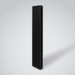 Трубчатый радиатор Royal Thermo SHIFT_Q30 С2180 двухтрубный, 14 секций, ГхВхД 98 х 1800 х 635 мм., подключение боковое, цвет белый