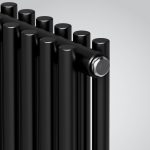 Трубчатый радиатор Royal Thermo SHIFT_R22 VC2030 двухтрубный, 24 секций, ГхВхД 72 х 300 х 980 мм., подключение боковое, цвет белый