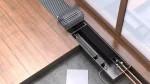 Внутрипольный конвектор KZTO Бриз В 220V 260x120x1000, с решеткой