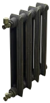 Чугунный радиатор Радимакс Heat 500 —  высотой 590 мм., шириной 679 мм.,7сек. настенный;  боковое/нижнее  подключение, цвет: грунт