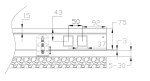 Конвектор внутрипольный ITTZ.075.200.1000 (260 Вт) без решетки