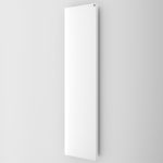 Панельный стальной вертикальный радиатор Royal Thermo Flat — высотой 1800 мм., шириной 400 мм., нижнее подключение, цвет белый, черный, серебристый на выбор