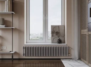 Дизайн-радиатор Worlhomme 3D В высотой 1000 мм., 3 трубы/ шириной 132 мм., боковое/нижнее  подключение, цвет: на выбор по шкале RAL