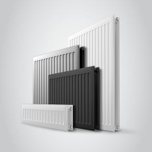 Панельный стальной радиатор Royal Thermo Compact Тип 1.0  -  высотой 400 мм., шириной 1400 мм., боковое подключение, цвет белый, черный, серебристый на выбор