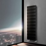 Биметаллический радиатор Royal Thermo PIANOFORTE TOWER 200 22 секций, ГхВхД 100 х 1760 х 280 мм., подключение нижнее разностороннее, цвет серебристый