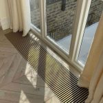 Внутрипольный конвектор Savva KV Vent 24V , глубиной 120 мм., шириной решетки 260 мм., длиной 1400 мм., цвет решетки на выбор/