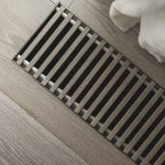 Внутрипольный конвектор Savva KV Dynamic , глубиной 80 мм., шириной решетки 240 мм., длиной 1600 мм., цвет решетки на выбор/