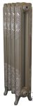 Чугунный радиатор Радимакс York 600 —  высотой 800 мм., шириной 900 мм.,15сек. настенный/напольный ;  боковое/нижнее  подключение, цвет: грунт