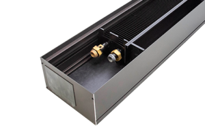 Внутрипольный конвектор Mohlenhoff WSK , глубиной 110 мм., шириной решетки 260 мм., длиной 3000 мм., с решеткой