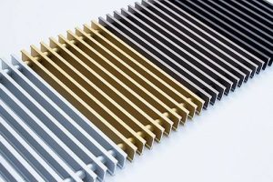 Рулонная решетка для внутрипольных конвекторов без рамки (шаг 10 мм.), высотой 18 мм., шириной 120 мм., длиной 1 п. метр цвет: на выбор